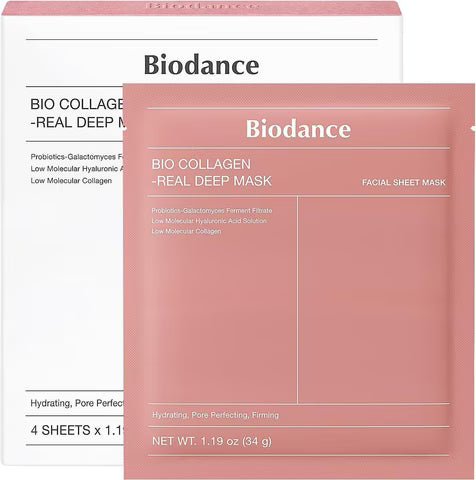 Biodance - Bio-Collagen Real Deep Mask - 4pc