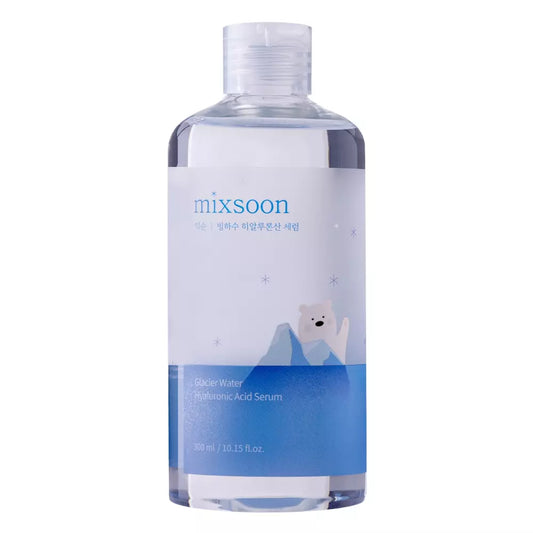 MIXSOON - Glacier Water Hyaluronic Acid Serum - Hyaluronic Acid and Glacier Water Serum 300ml